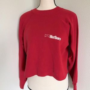 Vintage Marlboro crop sweatshirt